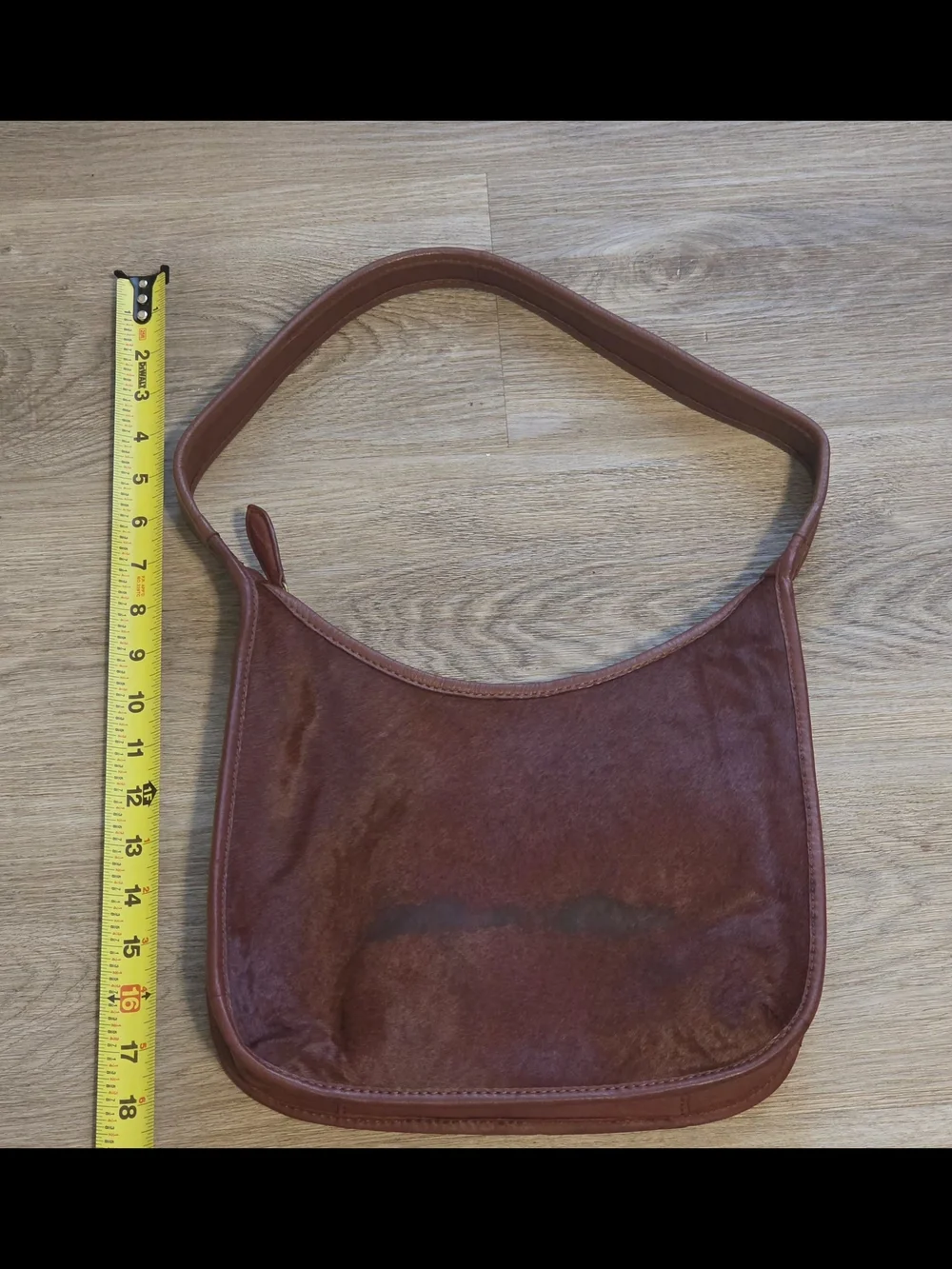 margot Burgundy Leather Hobo Shoulder Bag